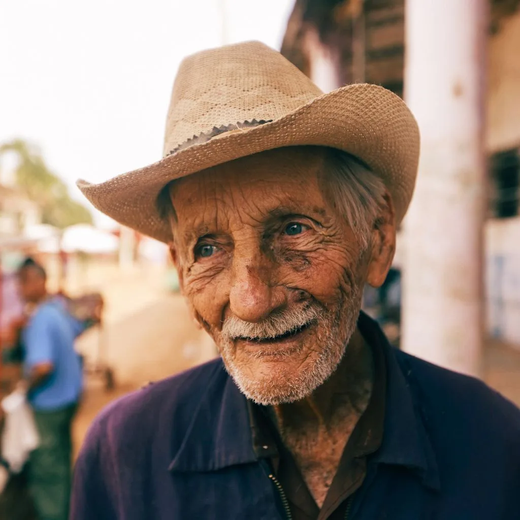 A senior Mykonian tour guide