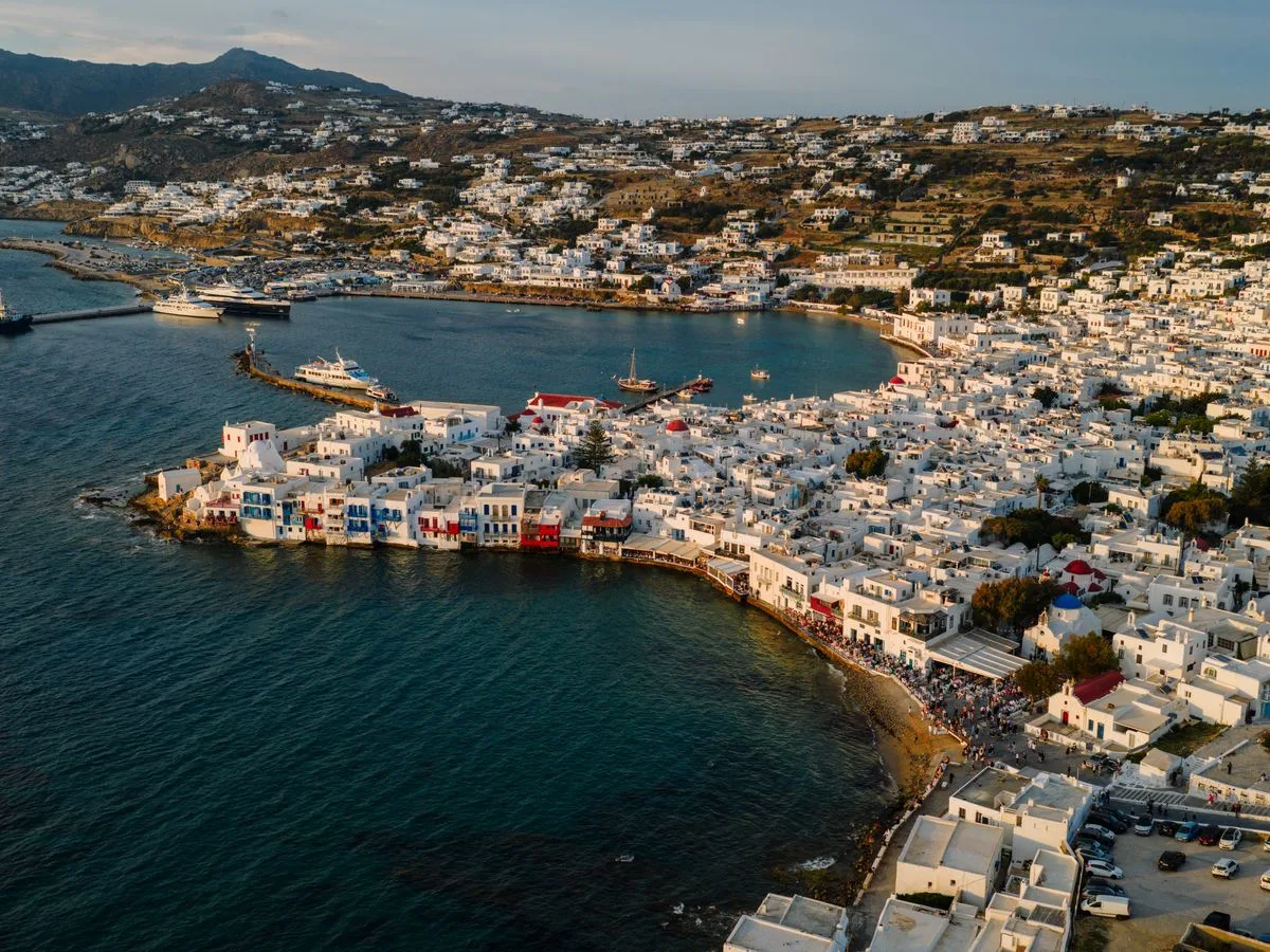 Delos at Sunset
